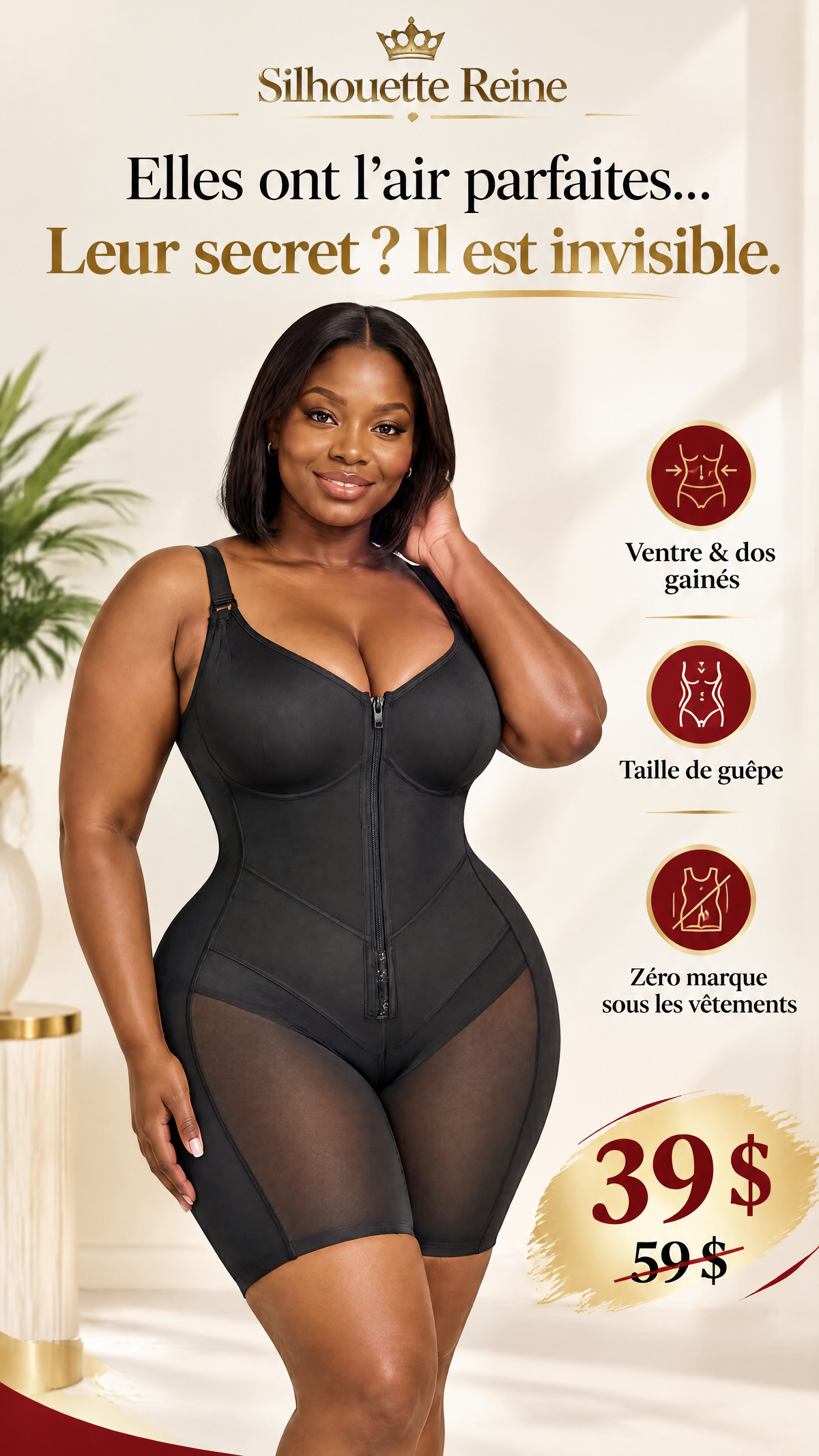 Gaine Sculptante Reine – Effet Sablier